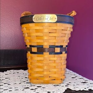 Longaberger Collectors Club 2001 Member Basket Set